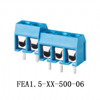 FEA1.5-XX-500-06 PCB spring terminal block