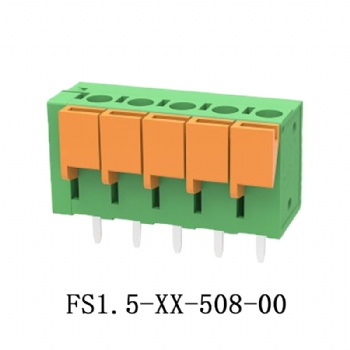 FS1.5-XX-508-00 PCB spring terminal block