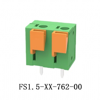 FS1.5-XX-762-00 PCB spring terminal block