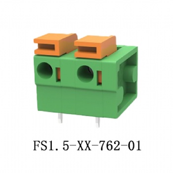 FS1.5-XX-762-01 PCB spring terminal block