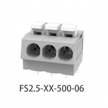 FS2.5-XX-500-06-PCB spring terminal block