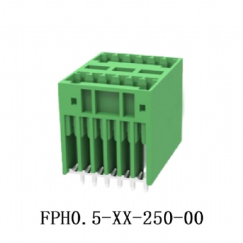 FPH0.5-XX-250-00-PCB plug in terminal block