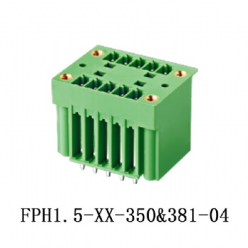 FPH1.5-XX-350381-04-PCB spring terminal block