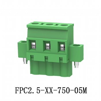 FPC2.5-XX-750-05M PLUG-IN TERMINAL BLOCK