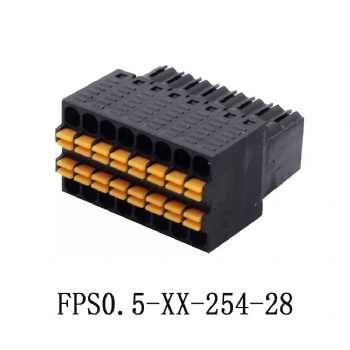 FPS0.5-XX-254-28 PLUG-IN TERMINAL BLOCK