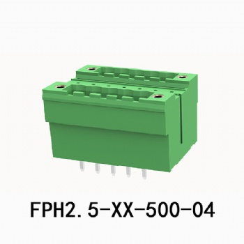 FPH2.5-XX-500-04 PCB plug in terminal block