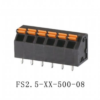 FS2.5-XX-500-08 spring terminal block