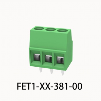 FET1-XX-381-00 PCB Screw terminal block