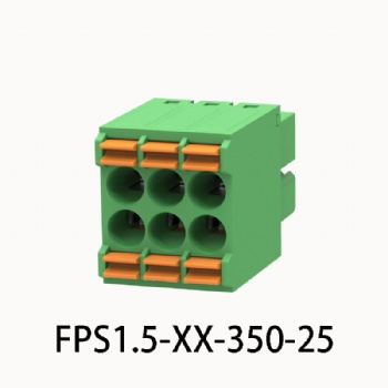 FPS1.5-XX-350-25 PCB spring terminal block