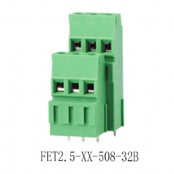 FET2.5-XX-508-32B PCB Screw terminal block