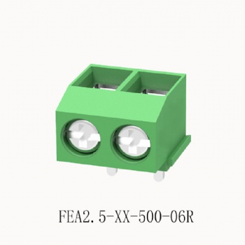 FEA2.5-XX-500-06R PCB Screw terminal block