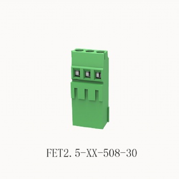FET2.5-XX-508-30 PCB Screw terminal block