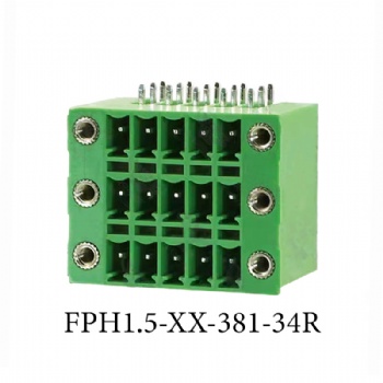 FPH1.5-XX-381-34R PCB Plug in terminal block