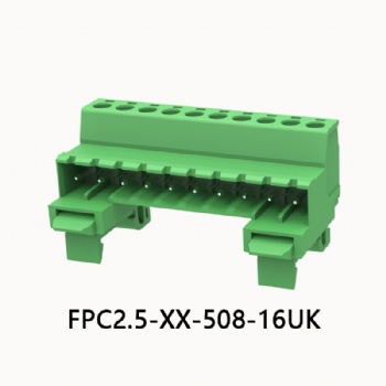FPC2.5-XX-508-16UK 插拔式接线端子