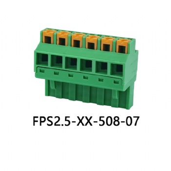 FPS2.5-XX-508-07 插拔式接线端子